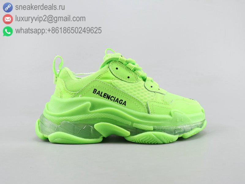 Balenciaga Triple S 3.0 Unisex Sneakers Lemon Green UEL3890828